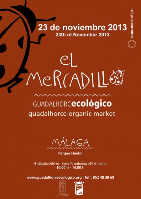 Mercado ecológico Parque Huelin, sábado 23 de noviembre