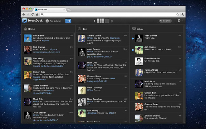 tweetdeck chrome